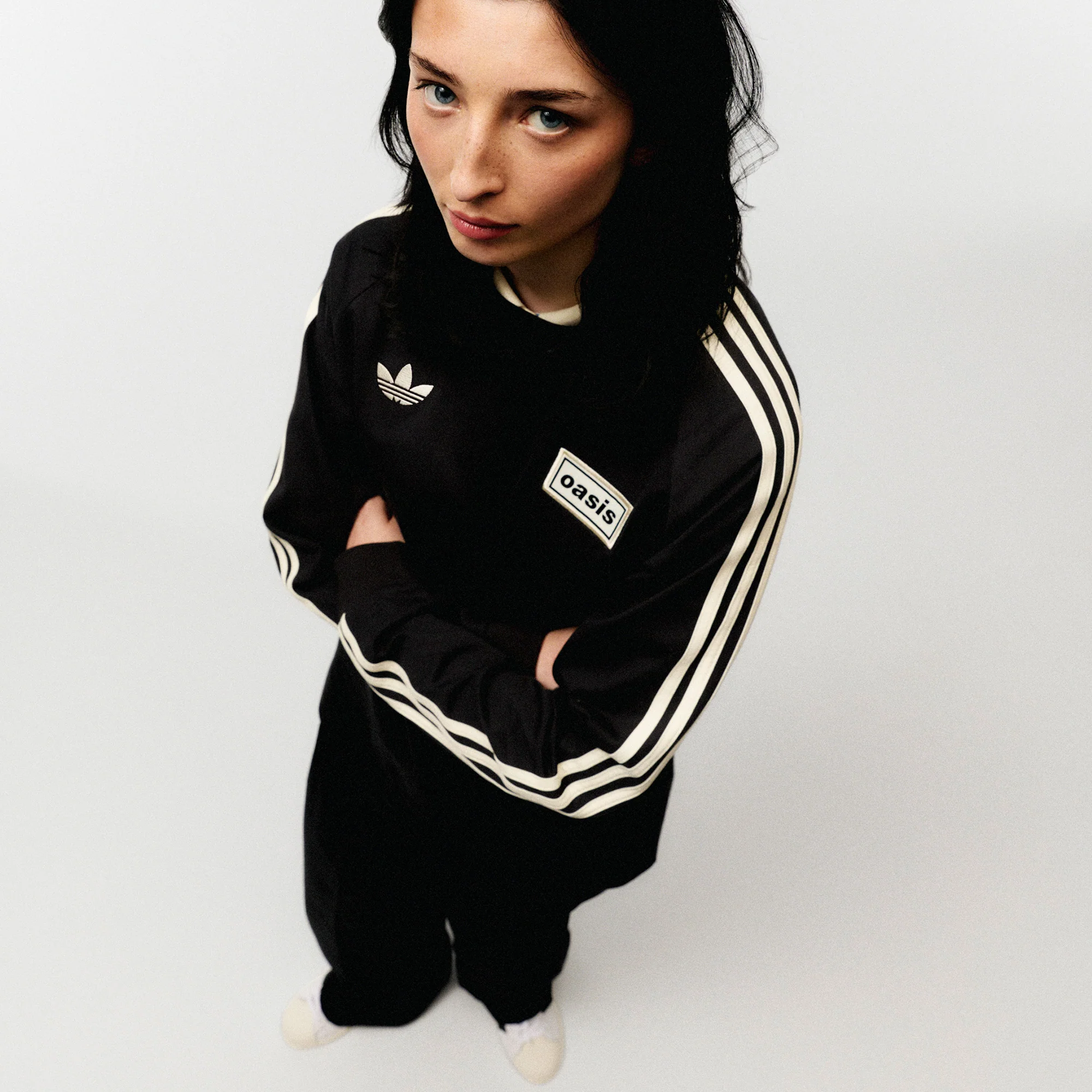 Live '25 adidas 3 Stripes Long Sleeve T-Shirt Black - Image 5