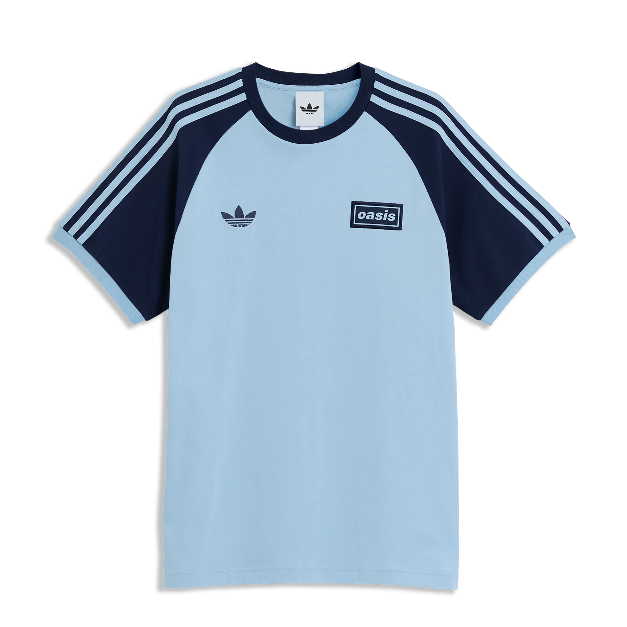 Live '25 adidas 3 Stripes T-Shirt Sky/Indigo