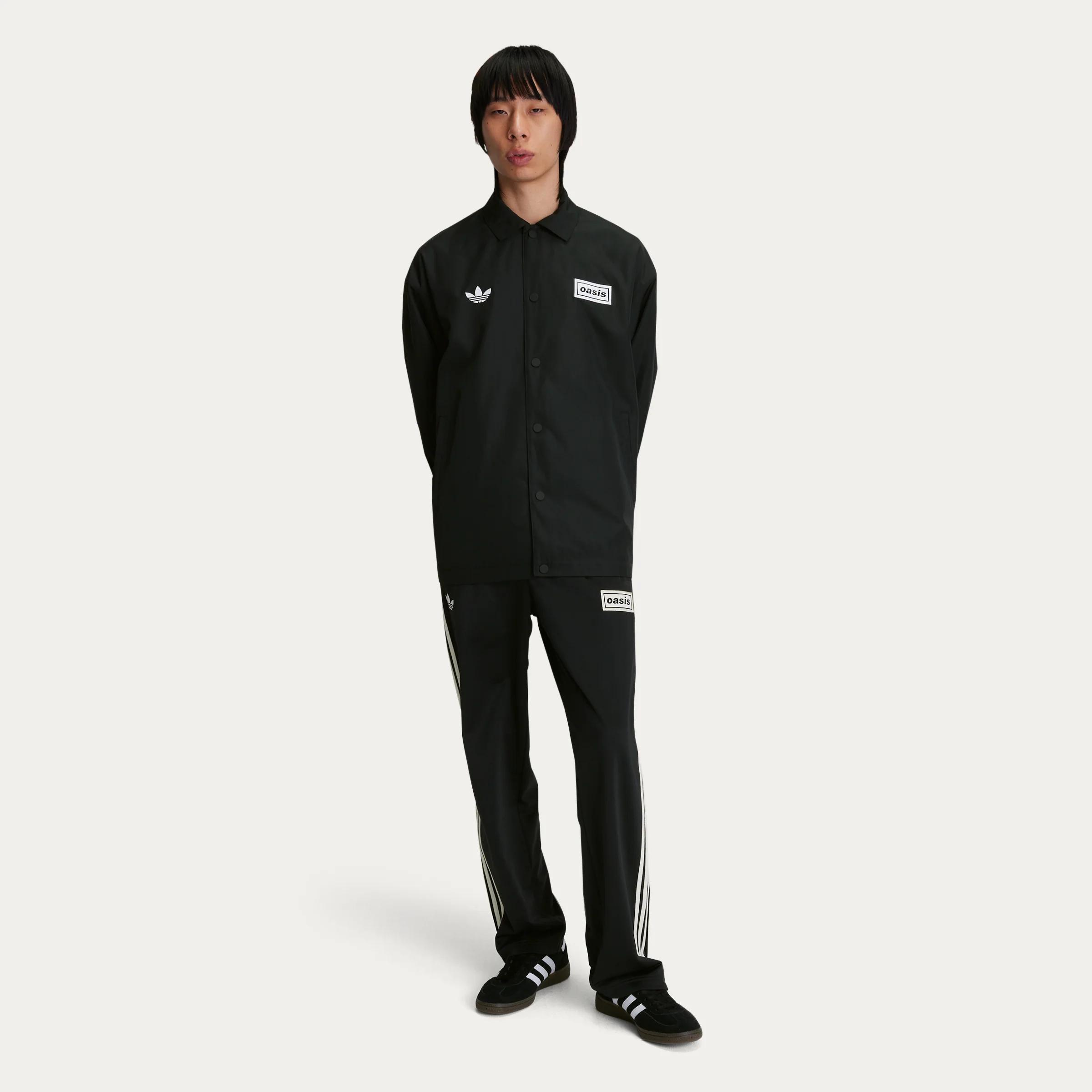 Live '25 adidas Coach Jacket Black - Image 7