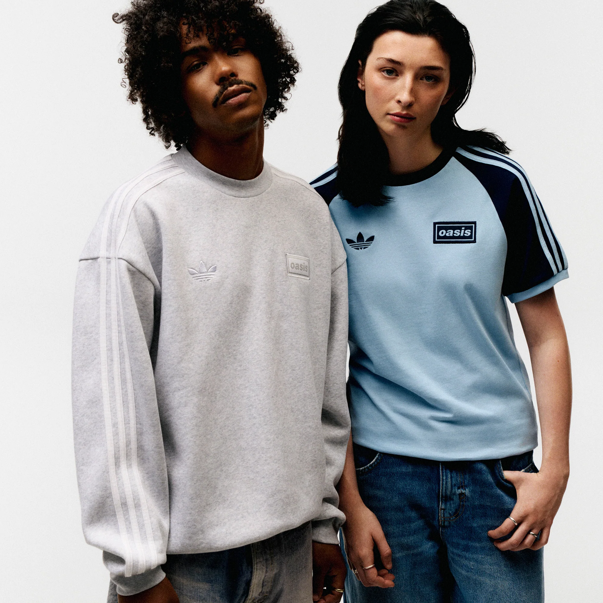 Live '25 adidas Crewneck Sweatshirt Grey Heather - Image 5