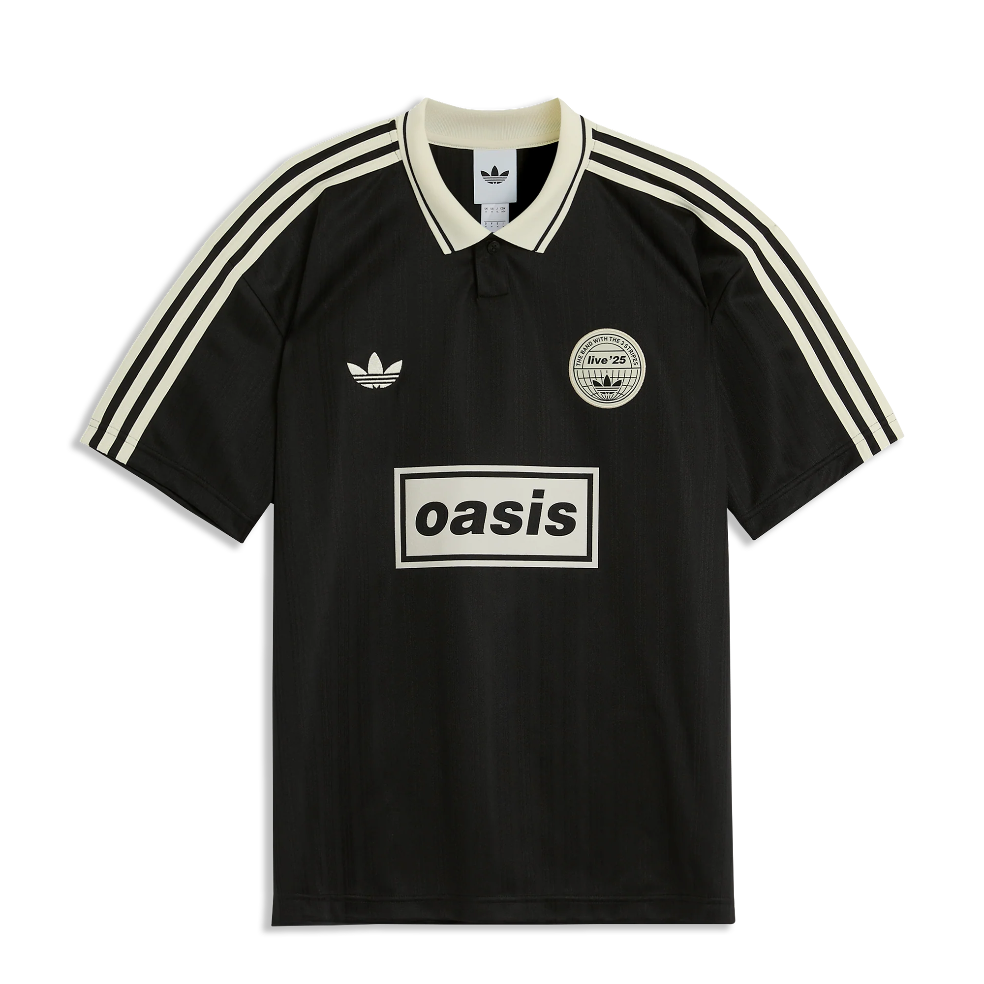 Live '25 adidas Football Shirt Black