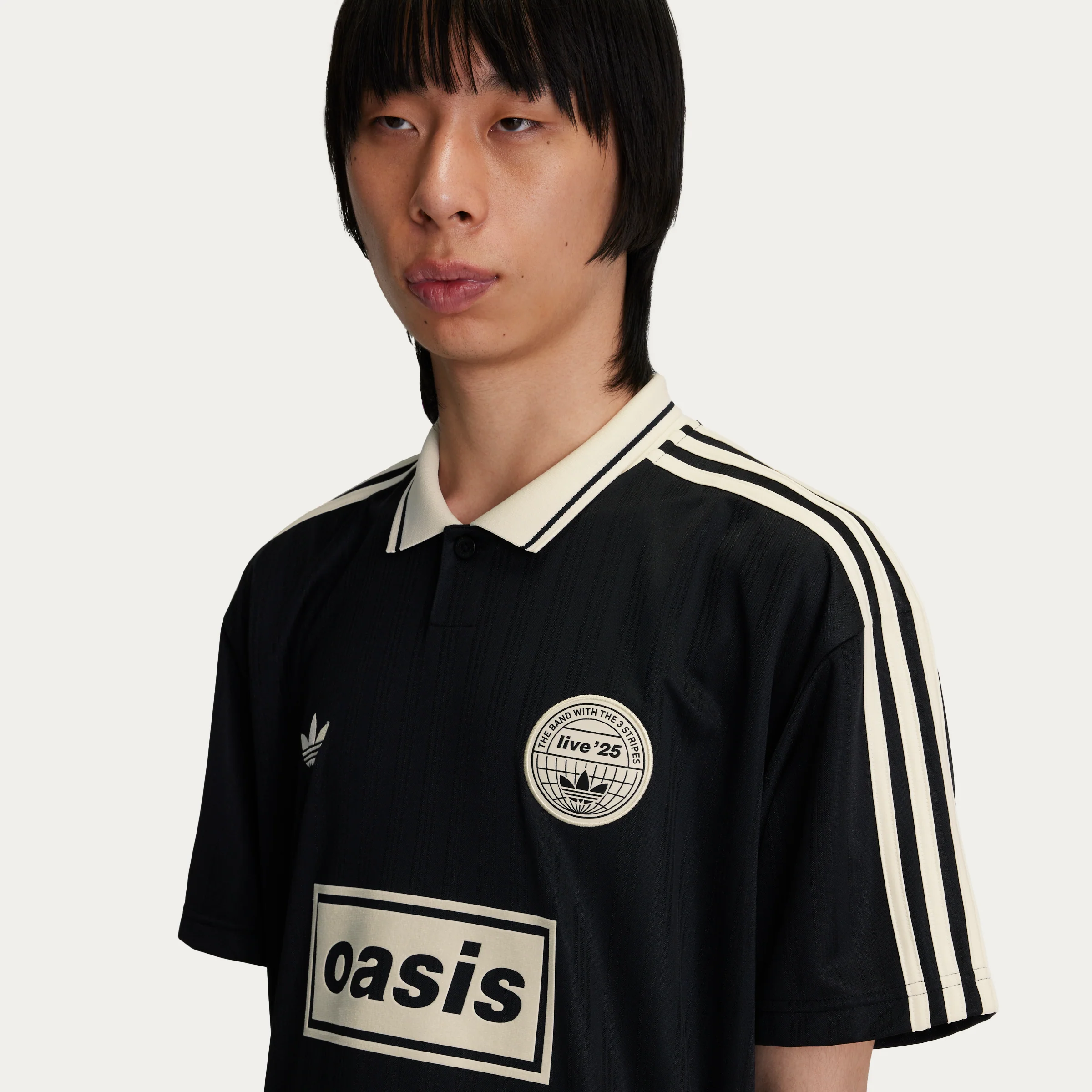 Live '25 adidas Football Shirt Black - Image 3