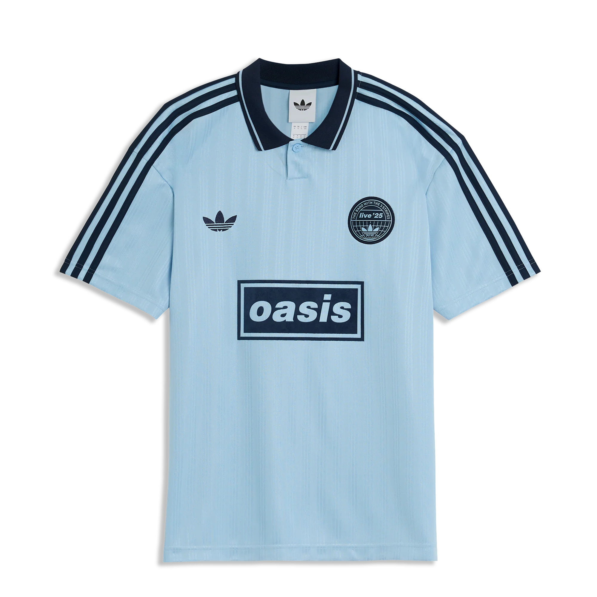 Live '25 adidas Football Shirt Sky Blue