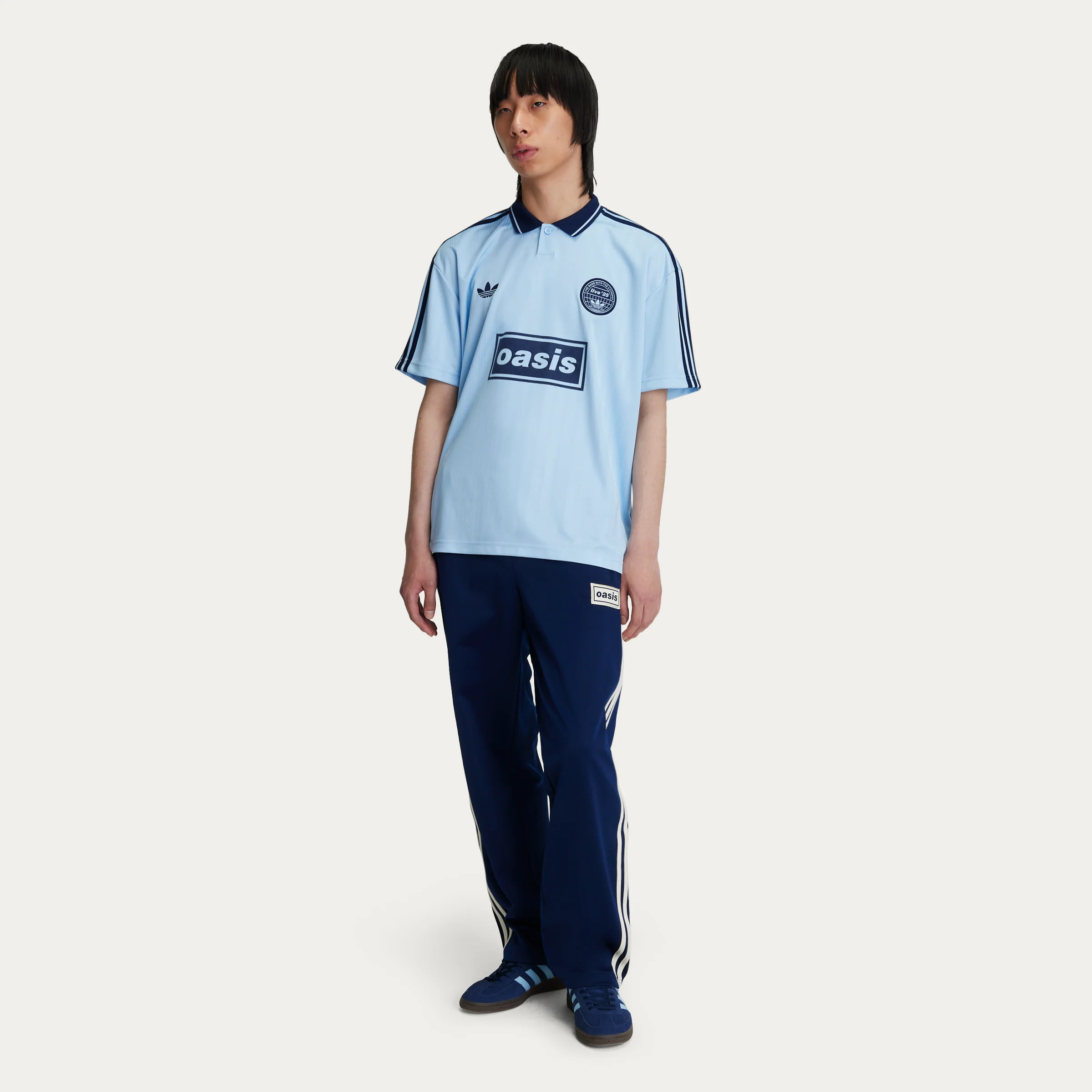 Live '25 adidas Football Shirt Sky Blue - Image 4