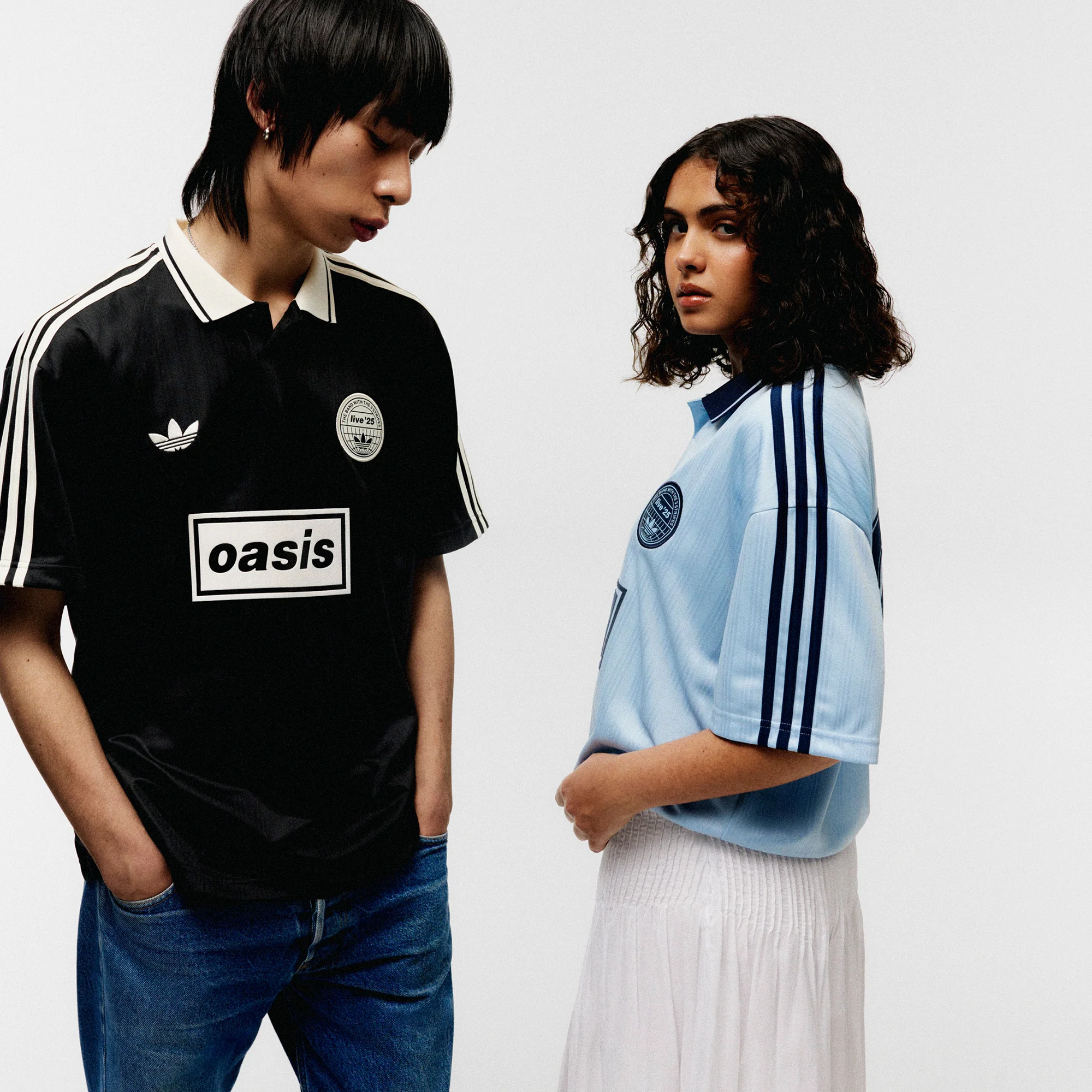 Live '25 adidas Football Shirt Sky Blue - Image 5