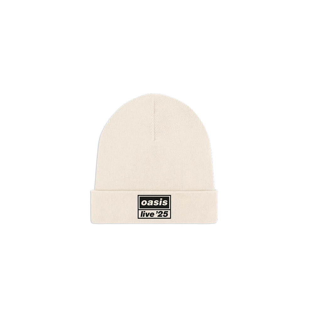 Live '25 Beanie Cream