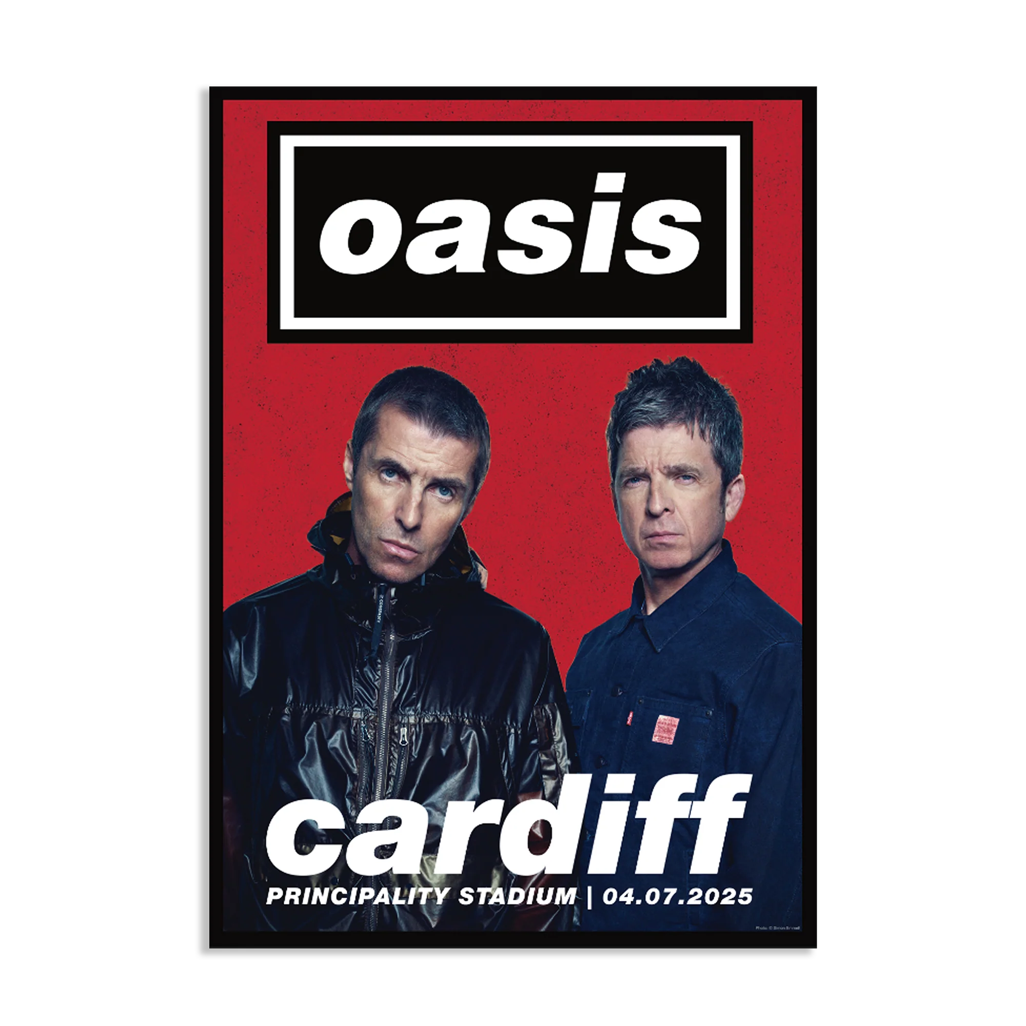 Live '25 Cardiff Event Lithographic Poster