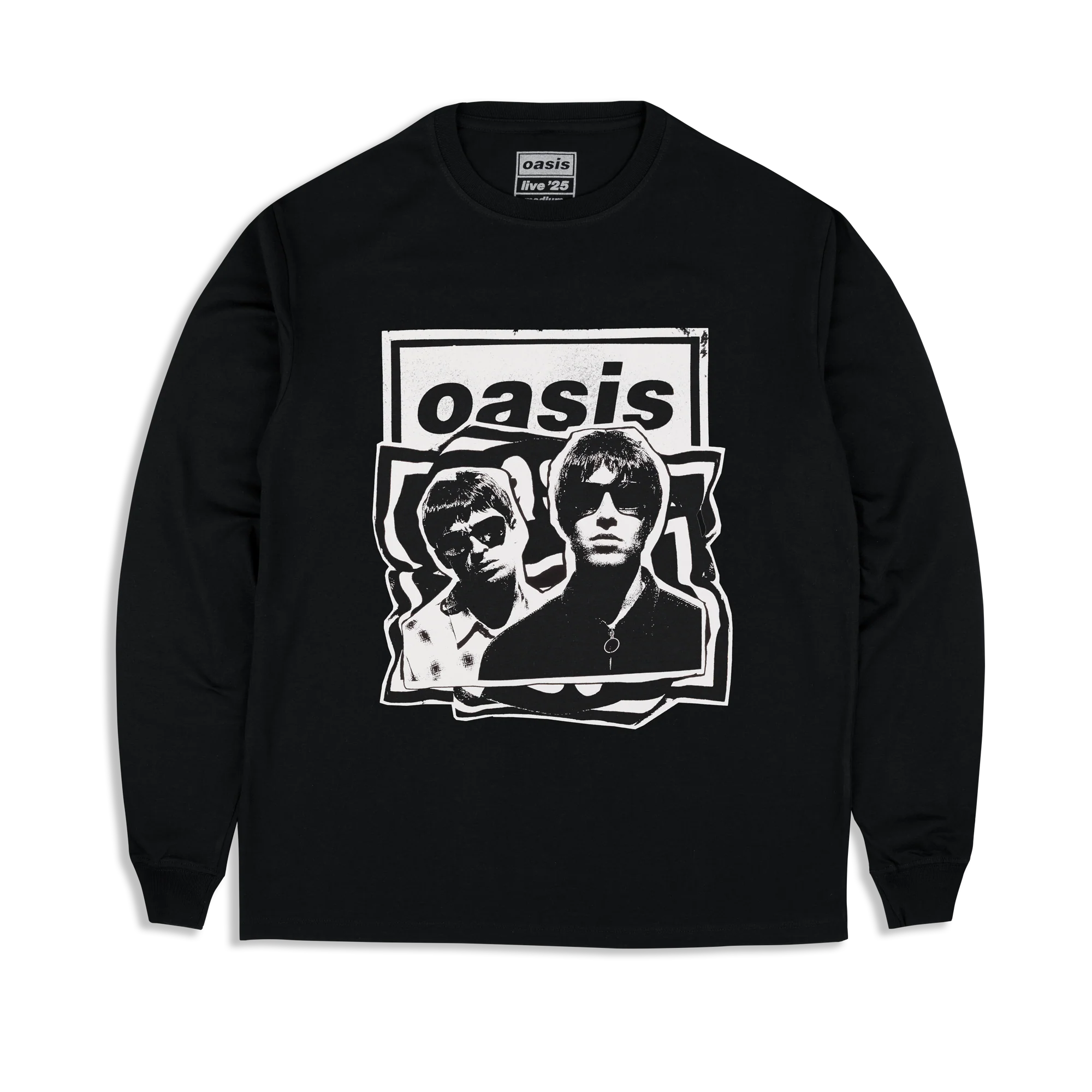 Live '25 Cut Out Photo Sweatshirt Black