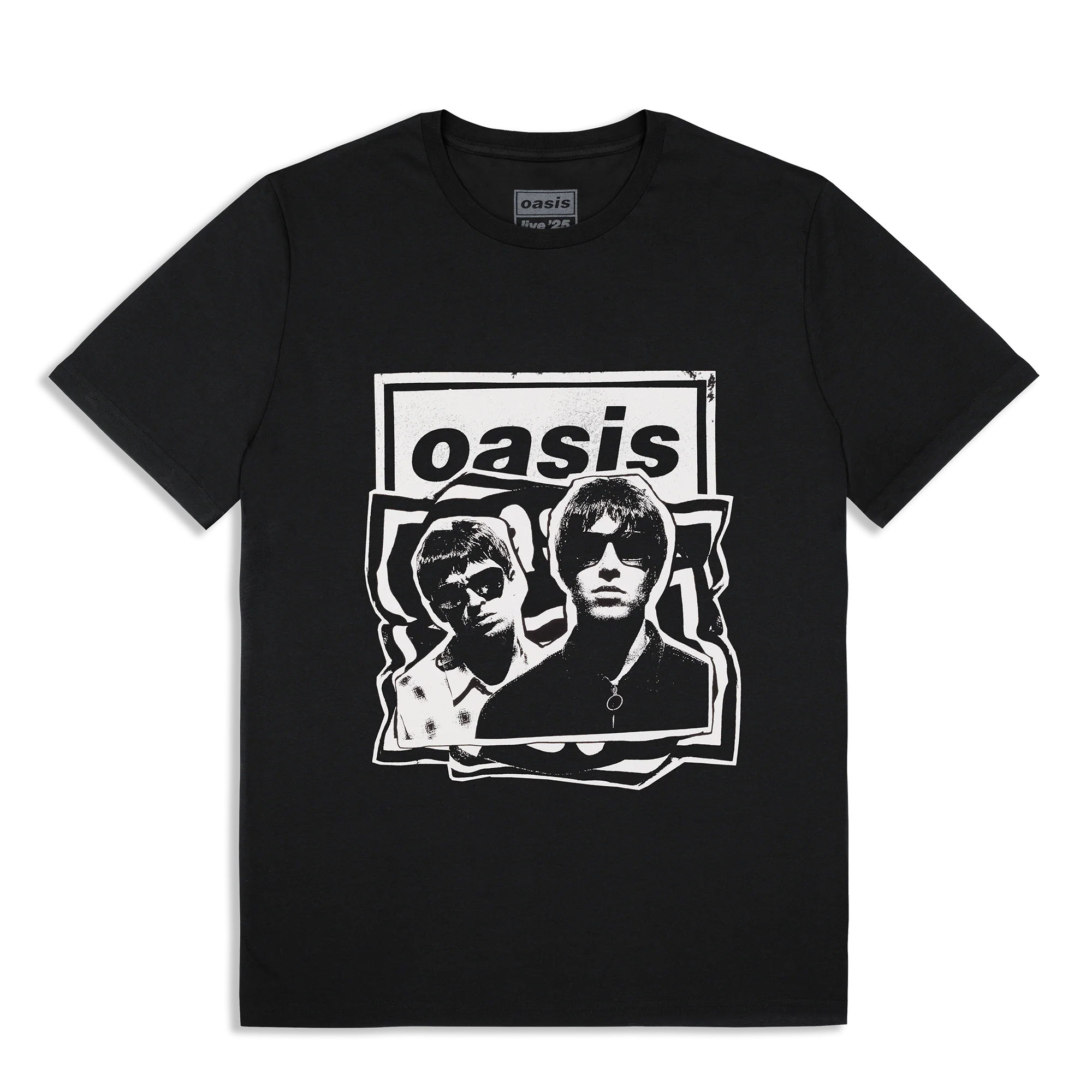 Live '25 Cut Out Photo Tour T-Shirt Black - Image 2