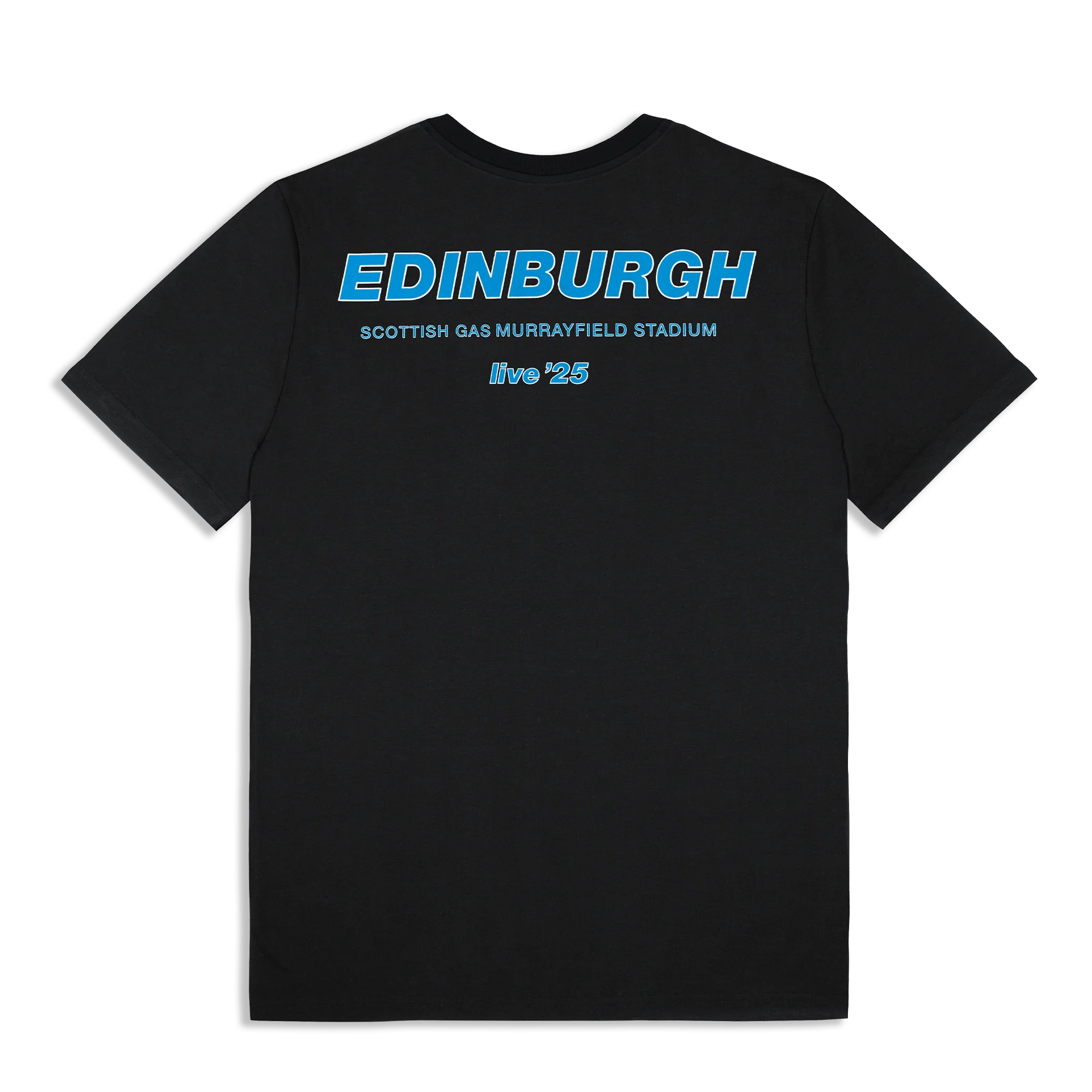 Live '25 Edinburgh T-Shirt Black
