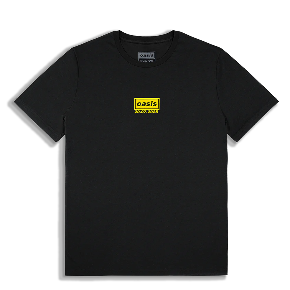 Live '25 Manchester Event T-Shirt Black - Image 6