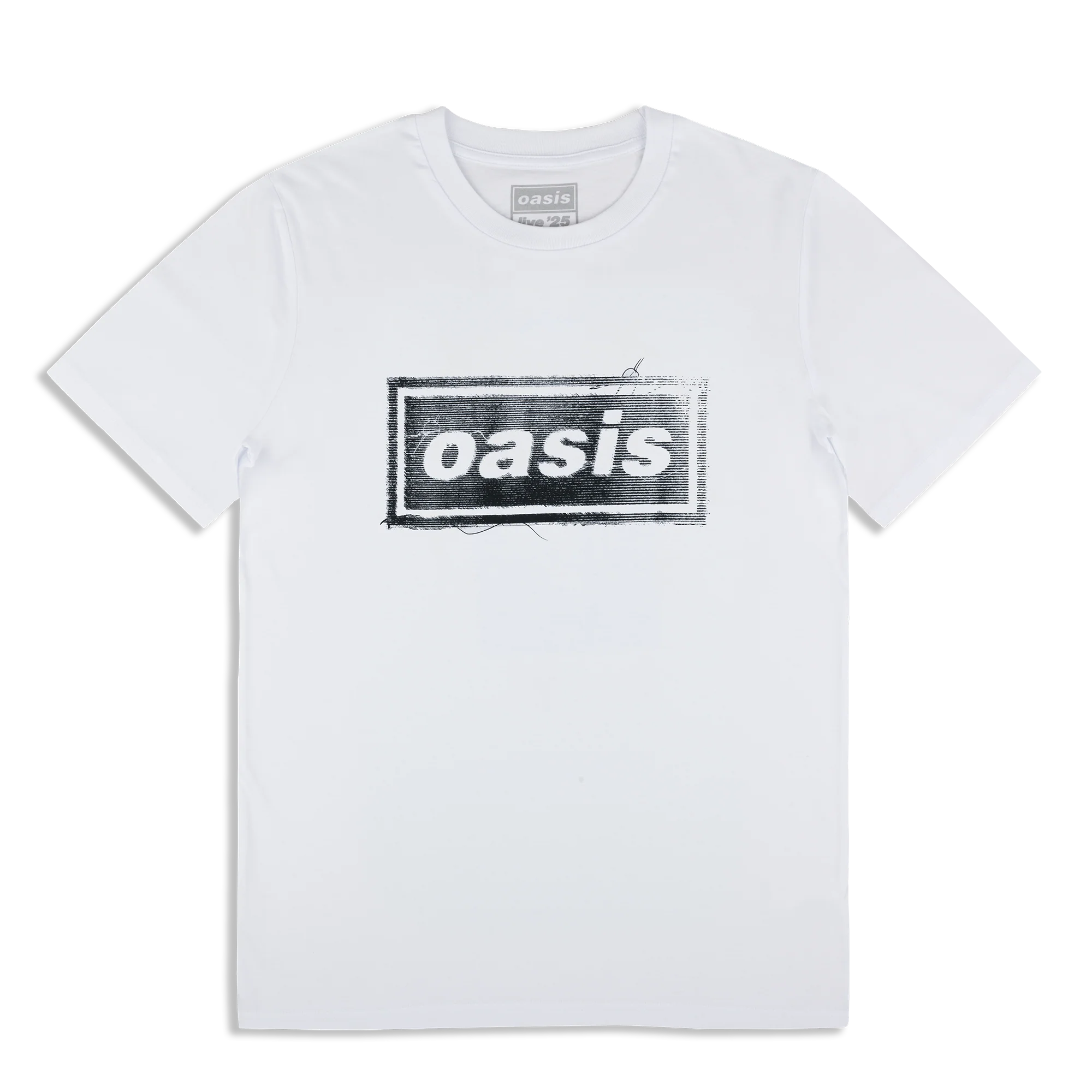 Live '25 Thread Logo T-Shirt White