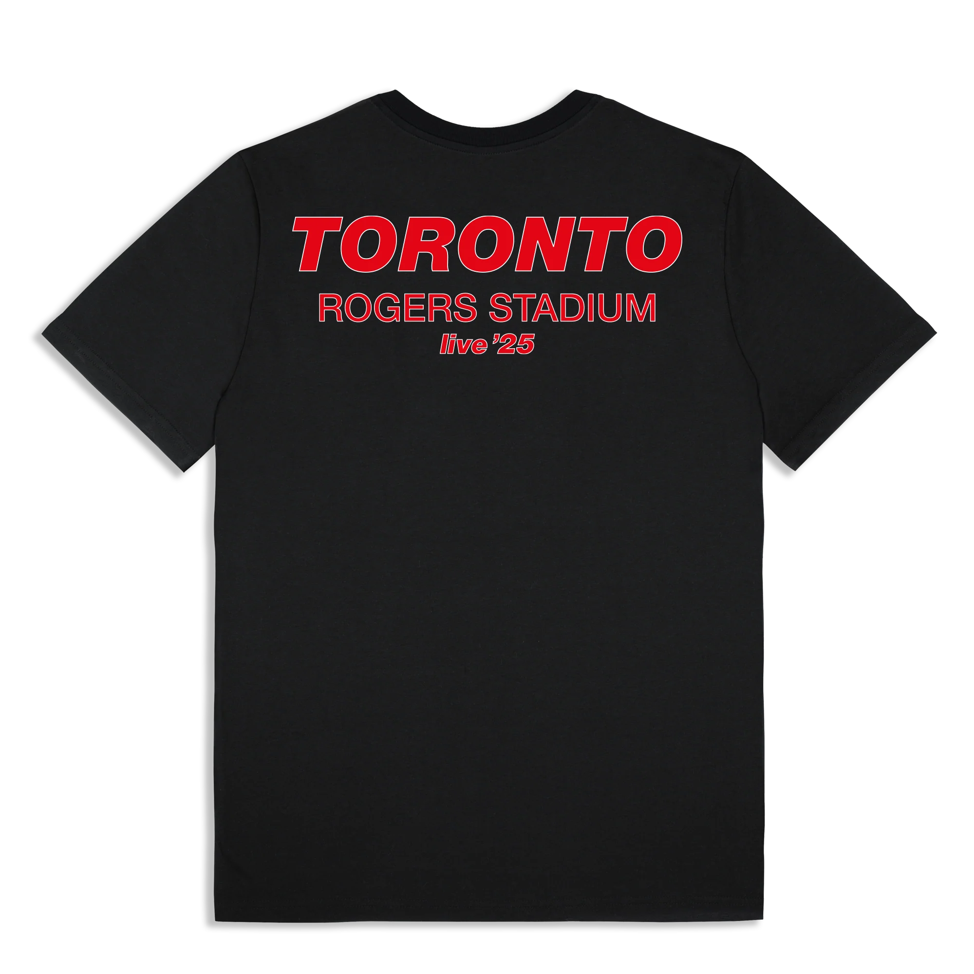 Live '25 Toronto T-Shirt Black