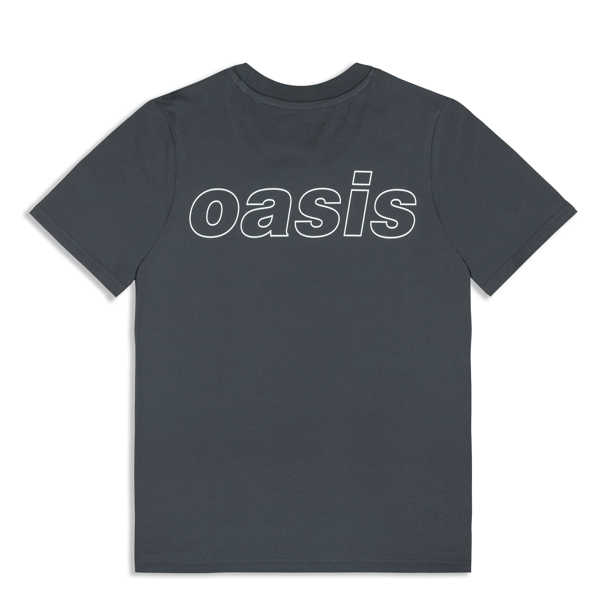 Live '25 Detroit Bus Photo T-Shirt Faded Black - Image 2
