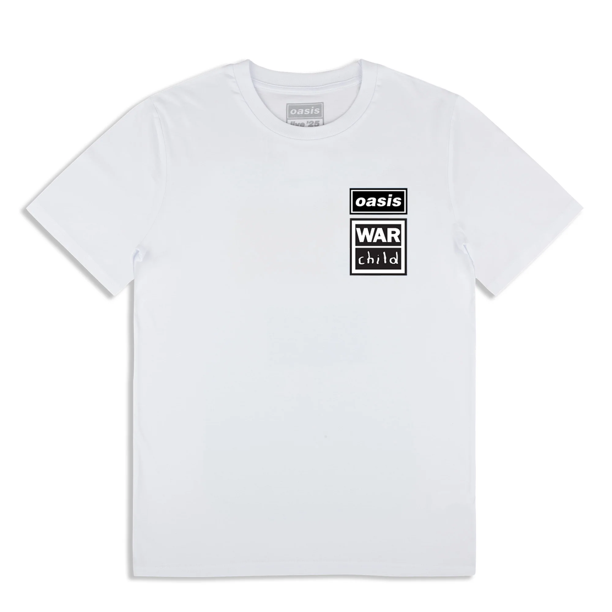 Live '25 War Child T-Shirt White