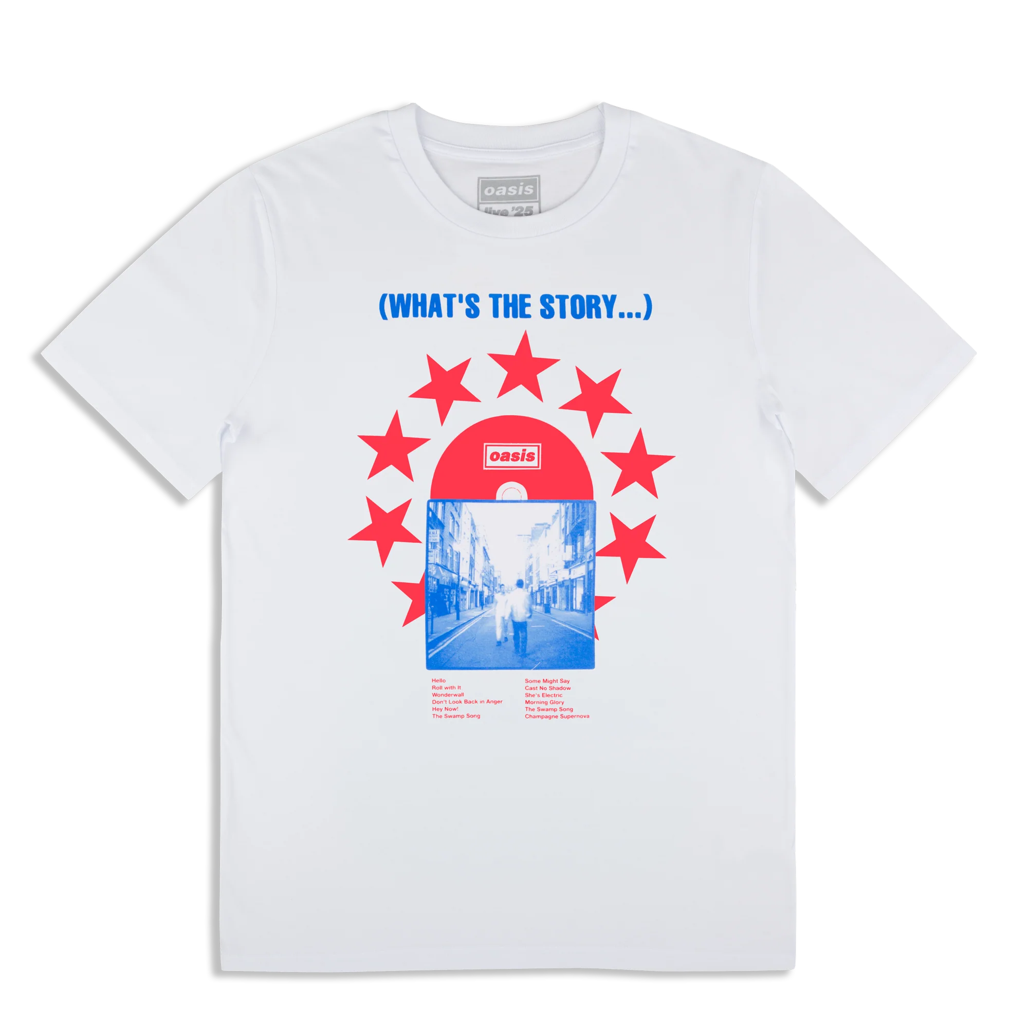 Live '25 What's The Story CD Women's T-Shirt White