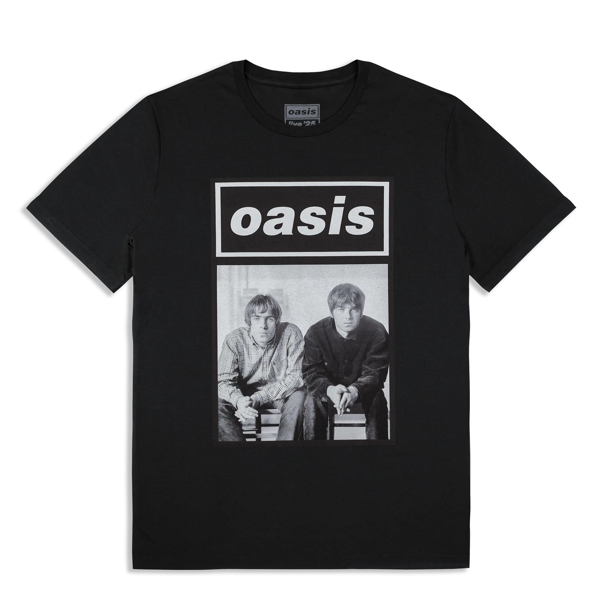 Live '25 Wonderwall World Tour T-Shirt Black