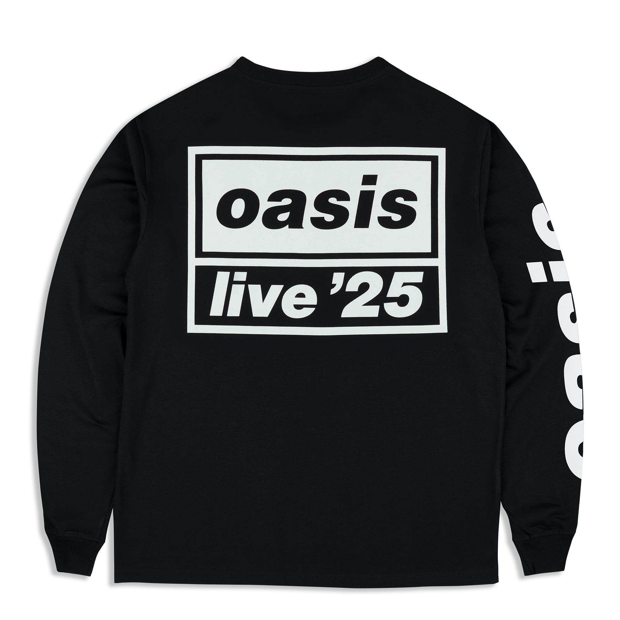 Live '25 Tour Logo Long Sleeve T-Shirt Black